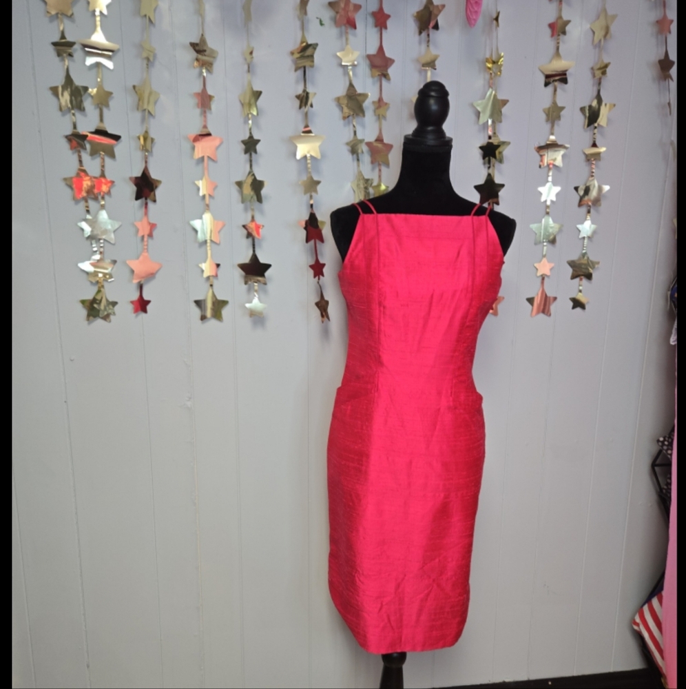 GORGEOUS Kay Unger Silk formal dress Pink sz 2 HOCO CRUISE WEDDING